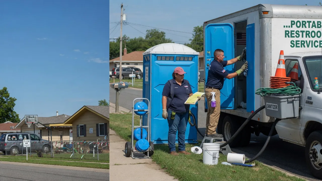 Portable Toilet Rental in Shubert, NE near me